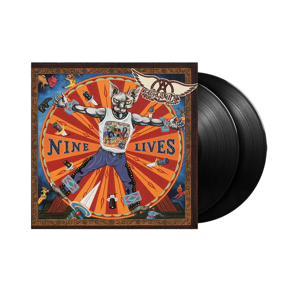AEROSMITH Nine Lives JR ポスター 非売品 エアロスミス Aerosmith - Nine Lives 2LP - Capitol Store