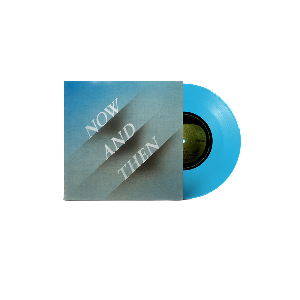 The Beatles - Now and Then - 7" Light Blue Vinyl