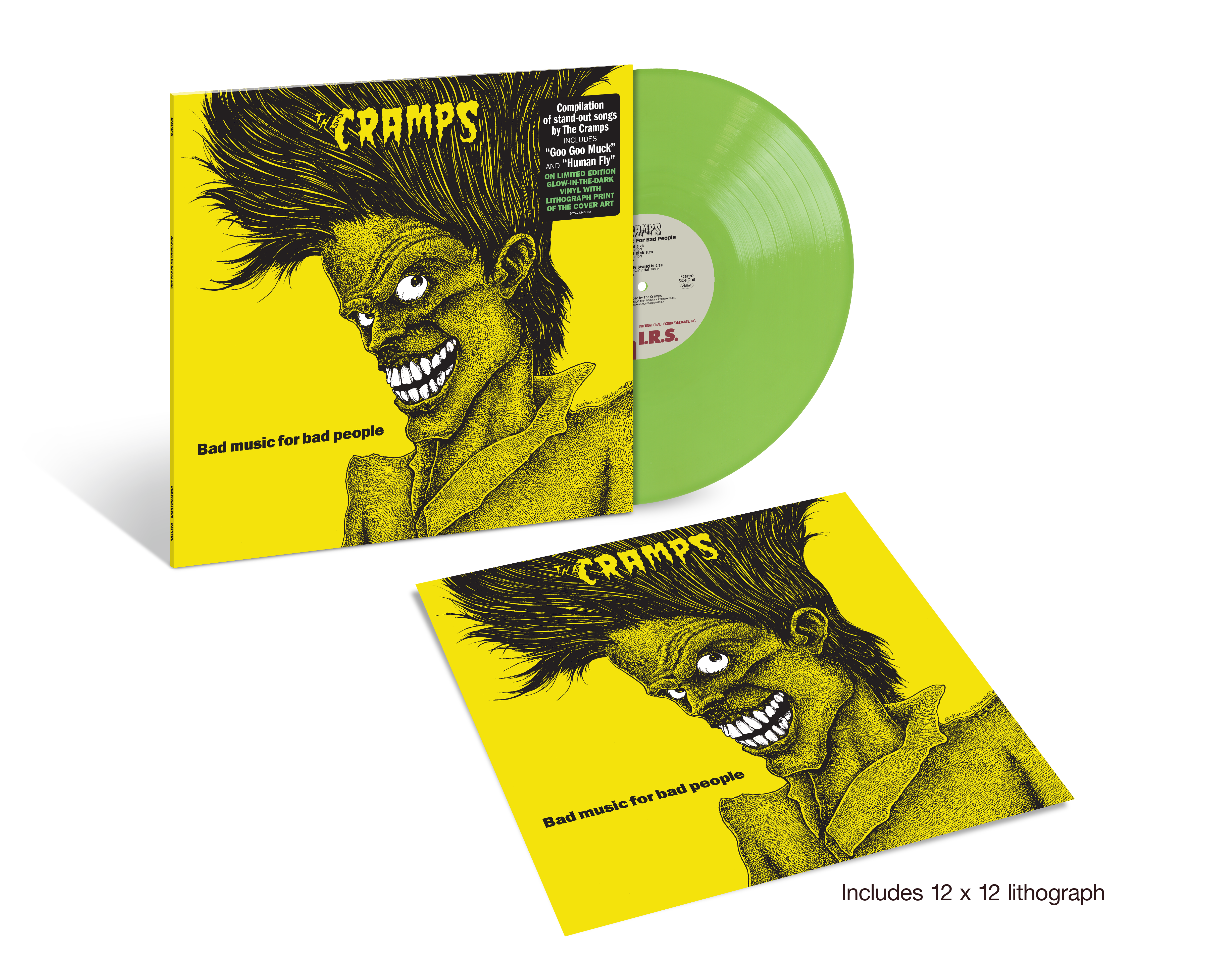 洋楽 The Cramps Bad Music For Bad People LP Cramps, The - Bad Music For Bad People [LP] Limited 
