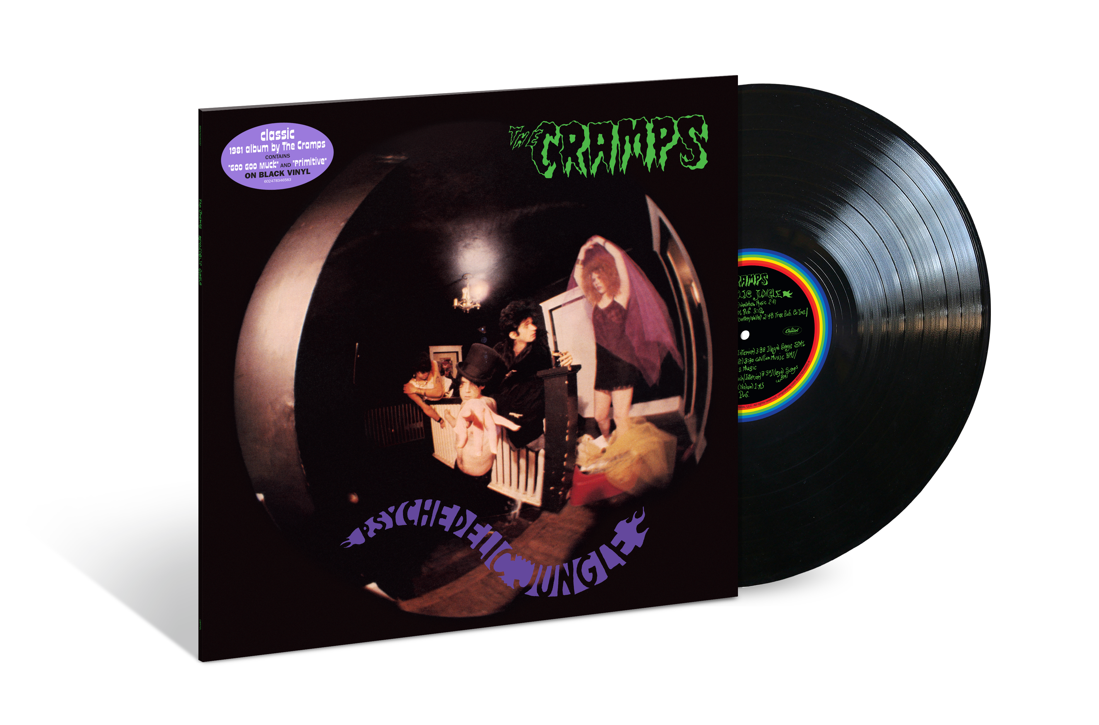 The Cramps - 'Psychedelic Jungle' Vinyl - Capitol Store