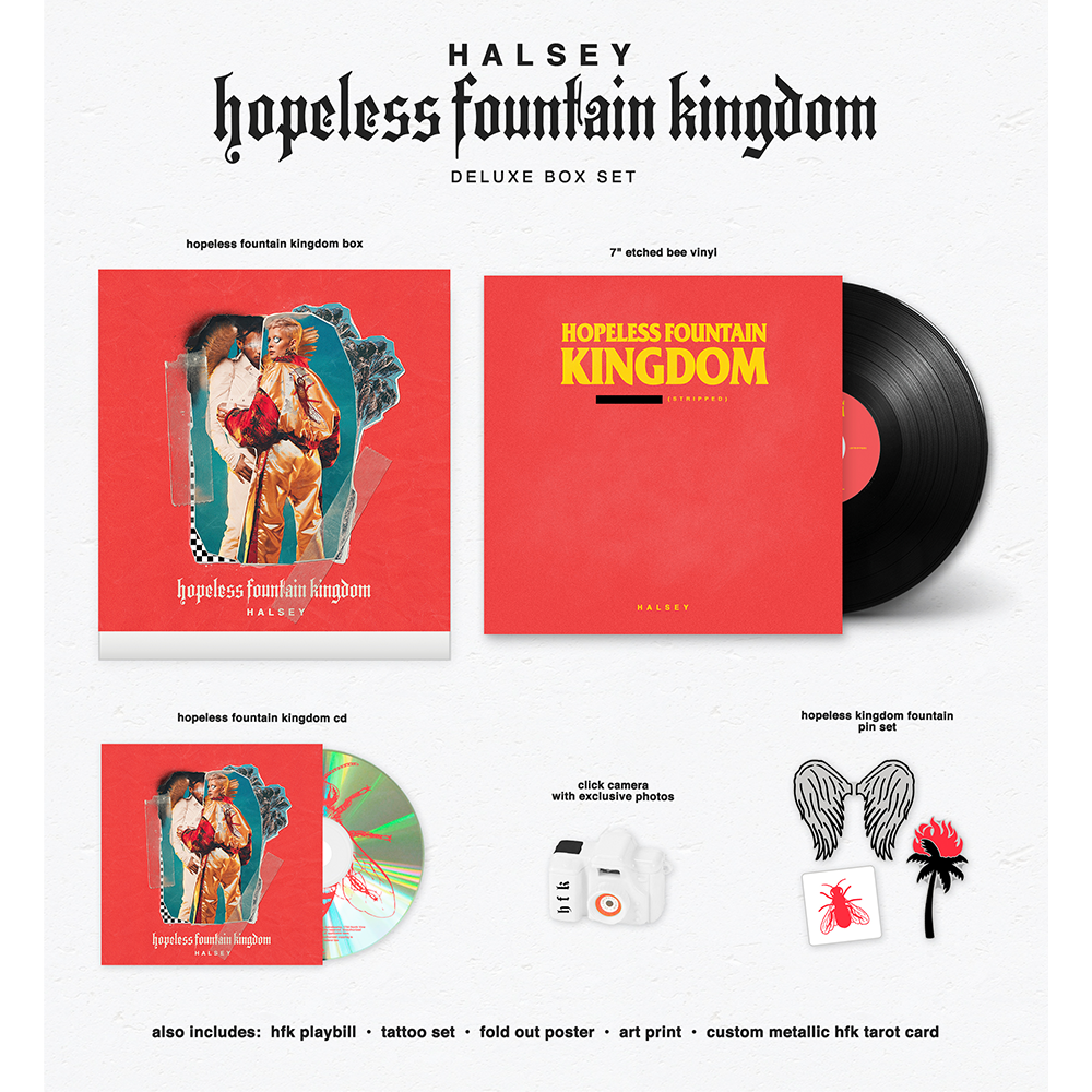 Halsey - hopeless fountain kingdom - Deluxe Boxset - Capitol Store