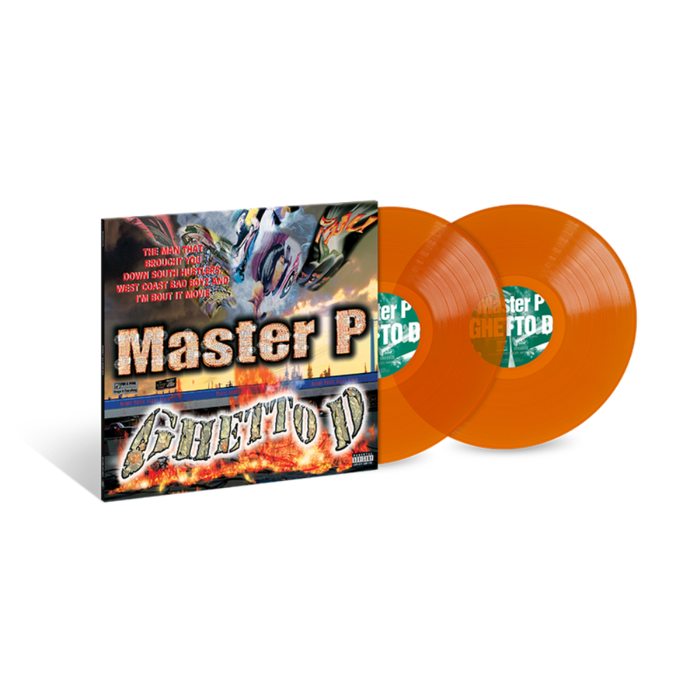 Master P Ghetto D Limited Edition Orange Crush 2LP Capitol Store