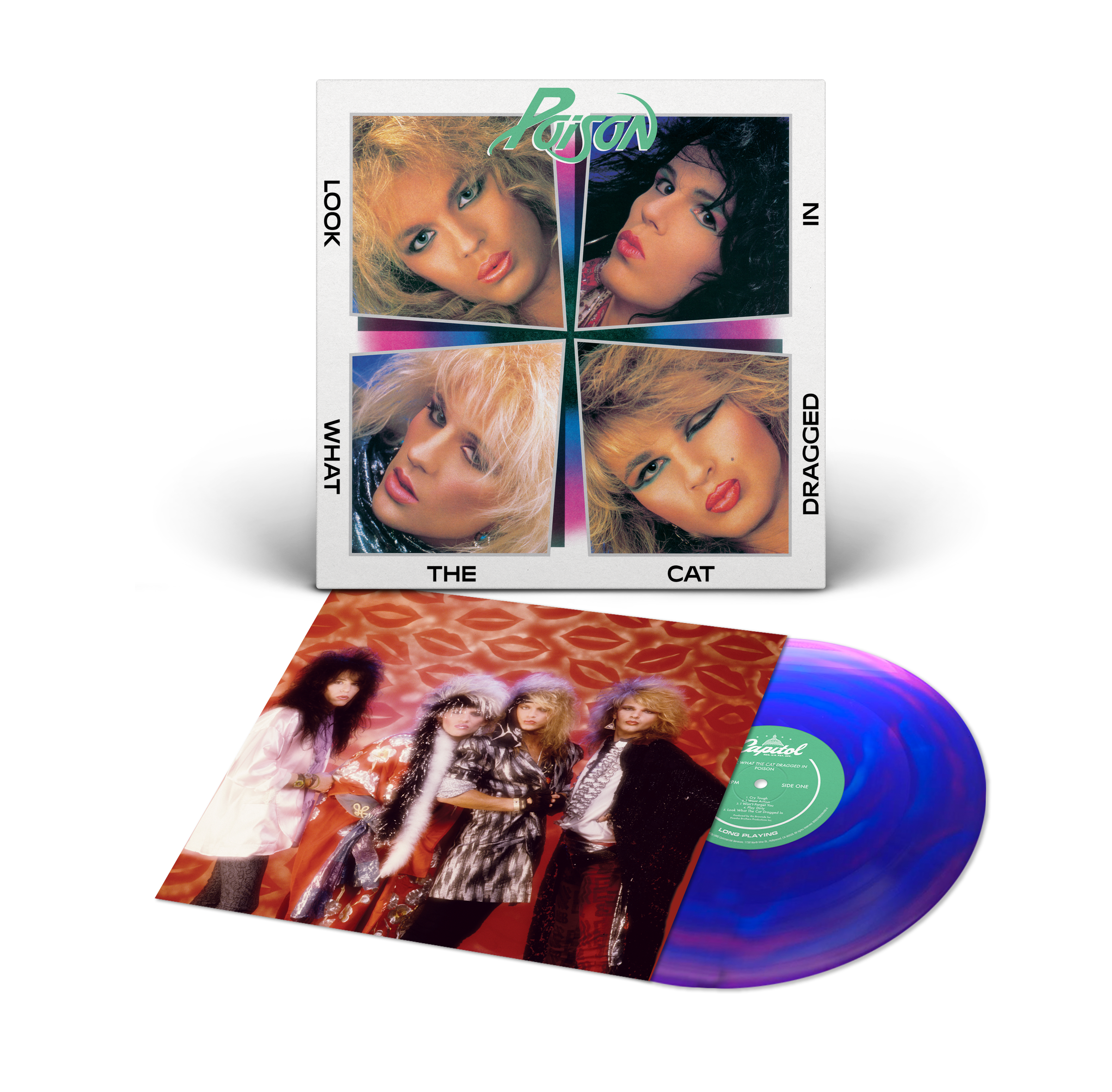 Poison - Look What The Cat Dragged In LP - Capitol Store