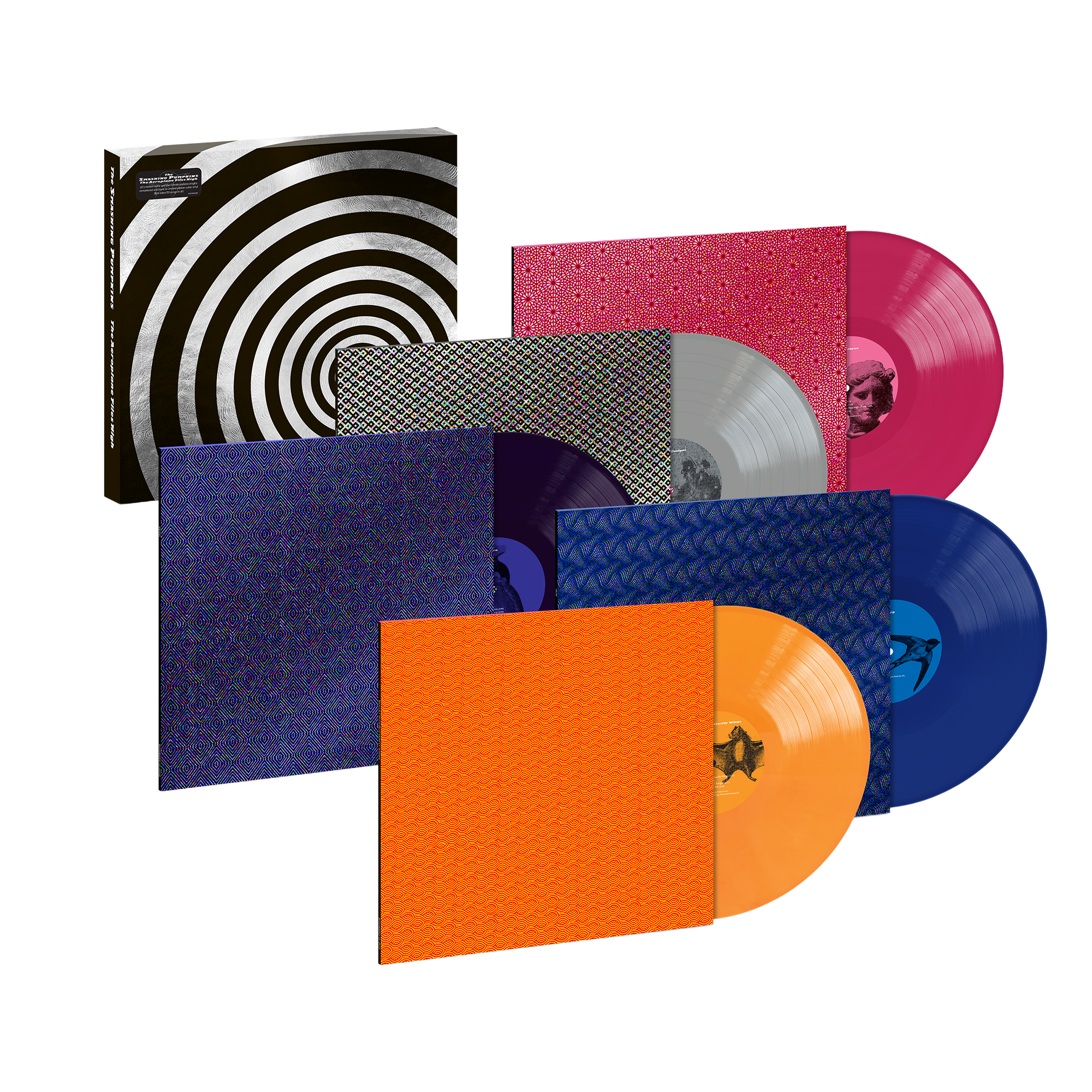 洋楽 The Smashing Pumpkins The Aeroplane Flie The Smashing Pumpkins - The Aeroplane Flies High (Color) 5LP