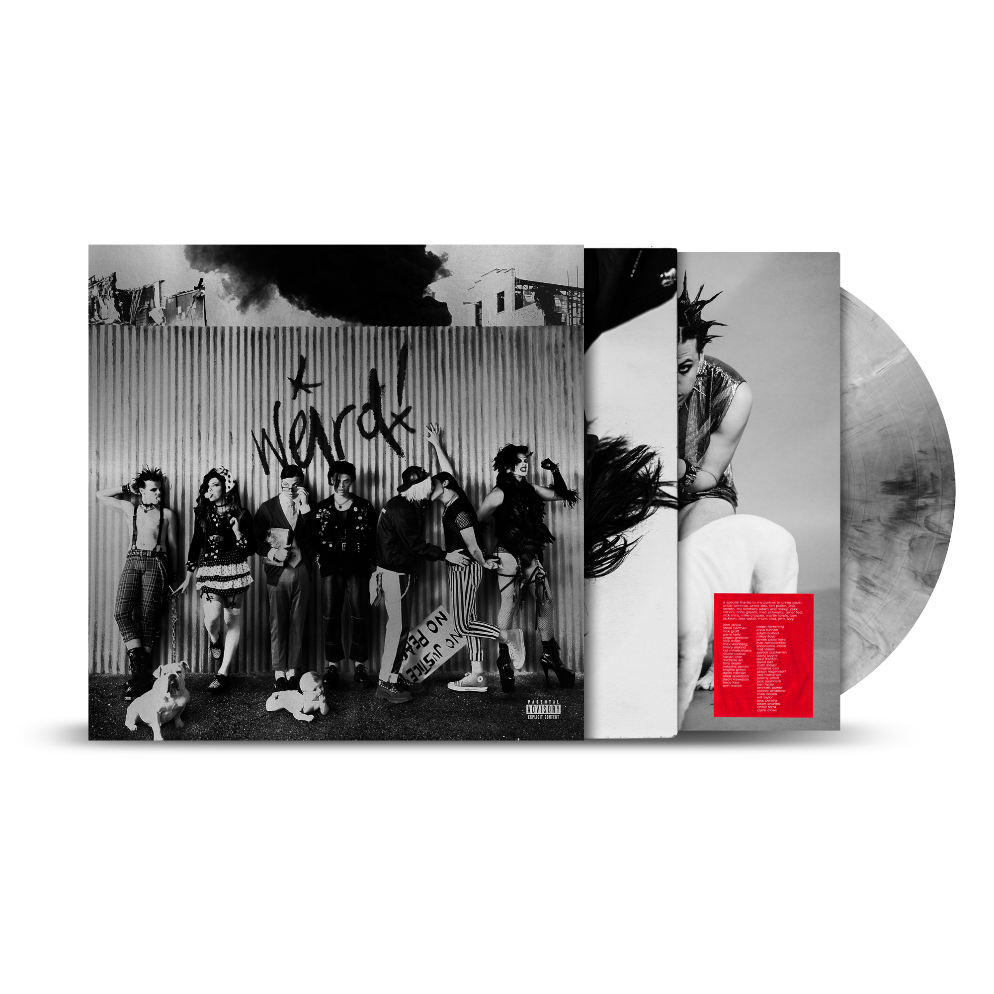 YUNGBLUD - Weird! 5 Year Anniversary Silver Marble Vinyl - Capitol