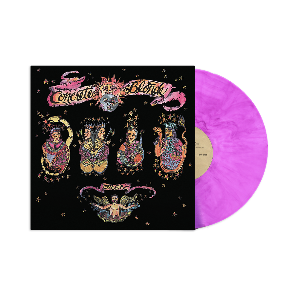 超希少 Concrete Blonde 日本盤CD5枚セット Concrete Blonde - Concrete Blonde - Free LP - Capitol Store