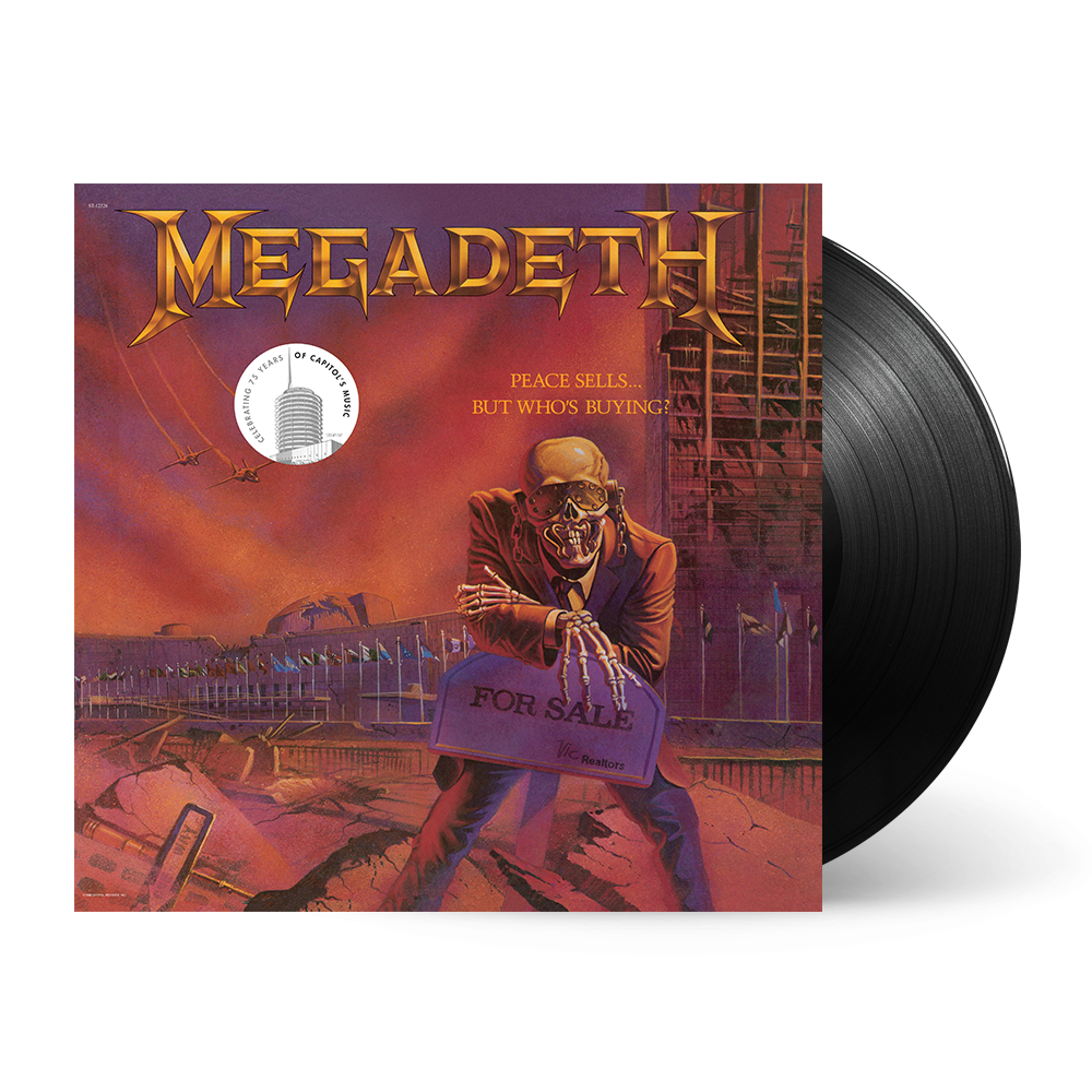 Megadeth - Peace Sells But Who's Buying? LP - Capitol Store Megadeth - Peace Sells But Who's Buying? LP - Capitol Store