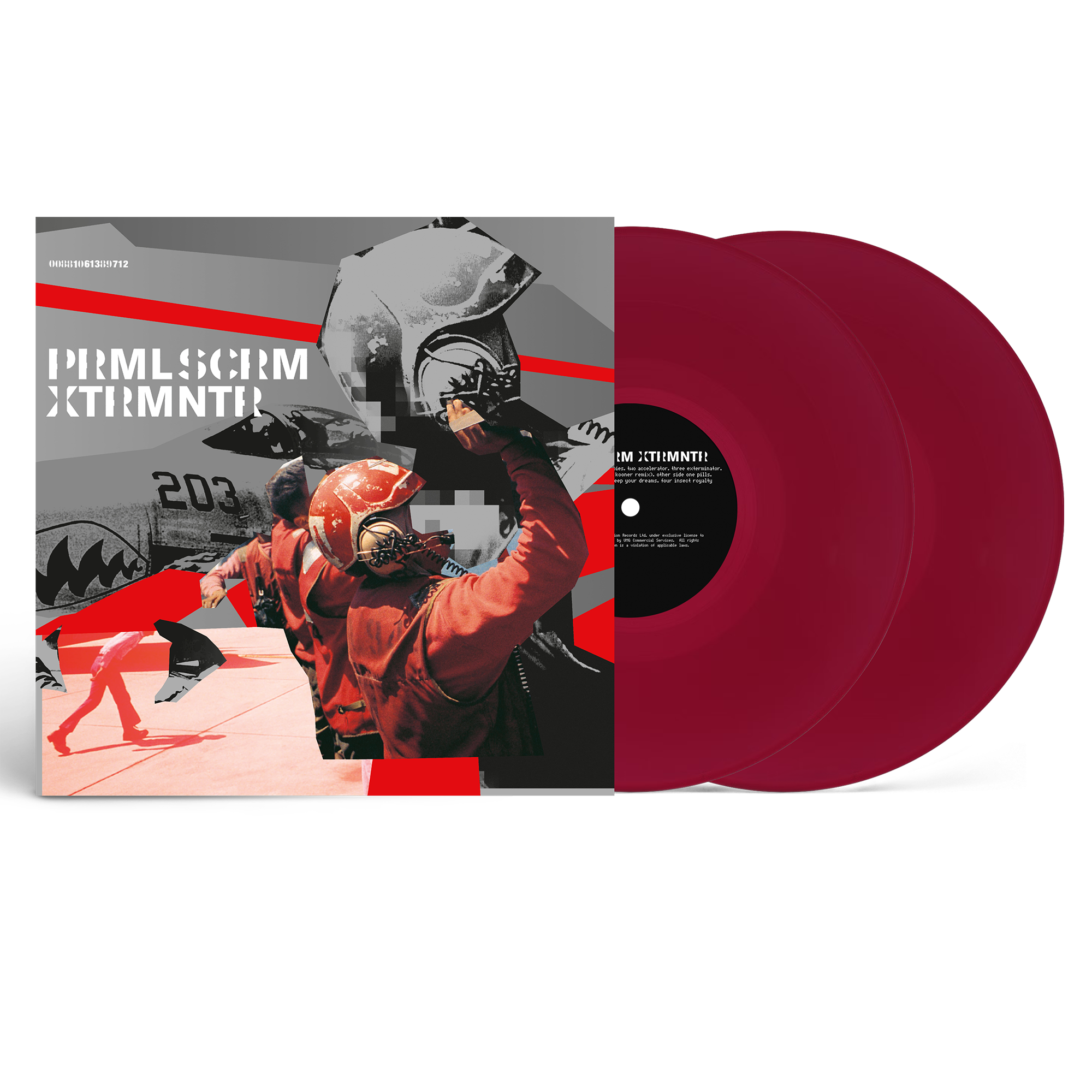 PRIMAL SCREAM / XTRMNTR LPレコード Primal Scream - XTRMNTR (Transparent Red 2LP) - Capitol Store