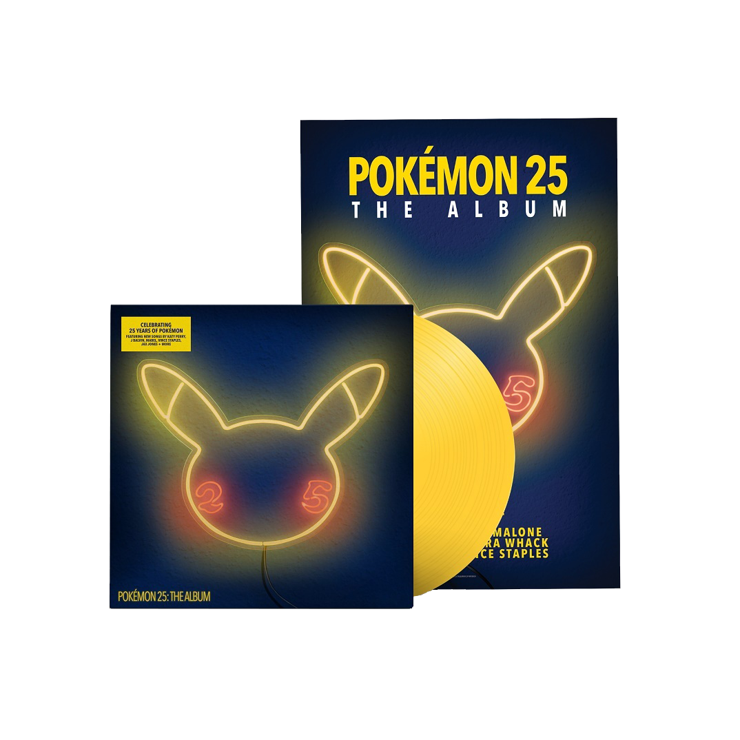 Pokémon 25: The Album - Yellow LP - Capitol Store Pokémon 25: The Album - Yellow LP - Capitol Store