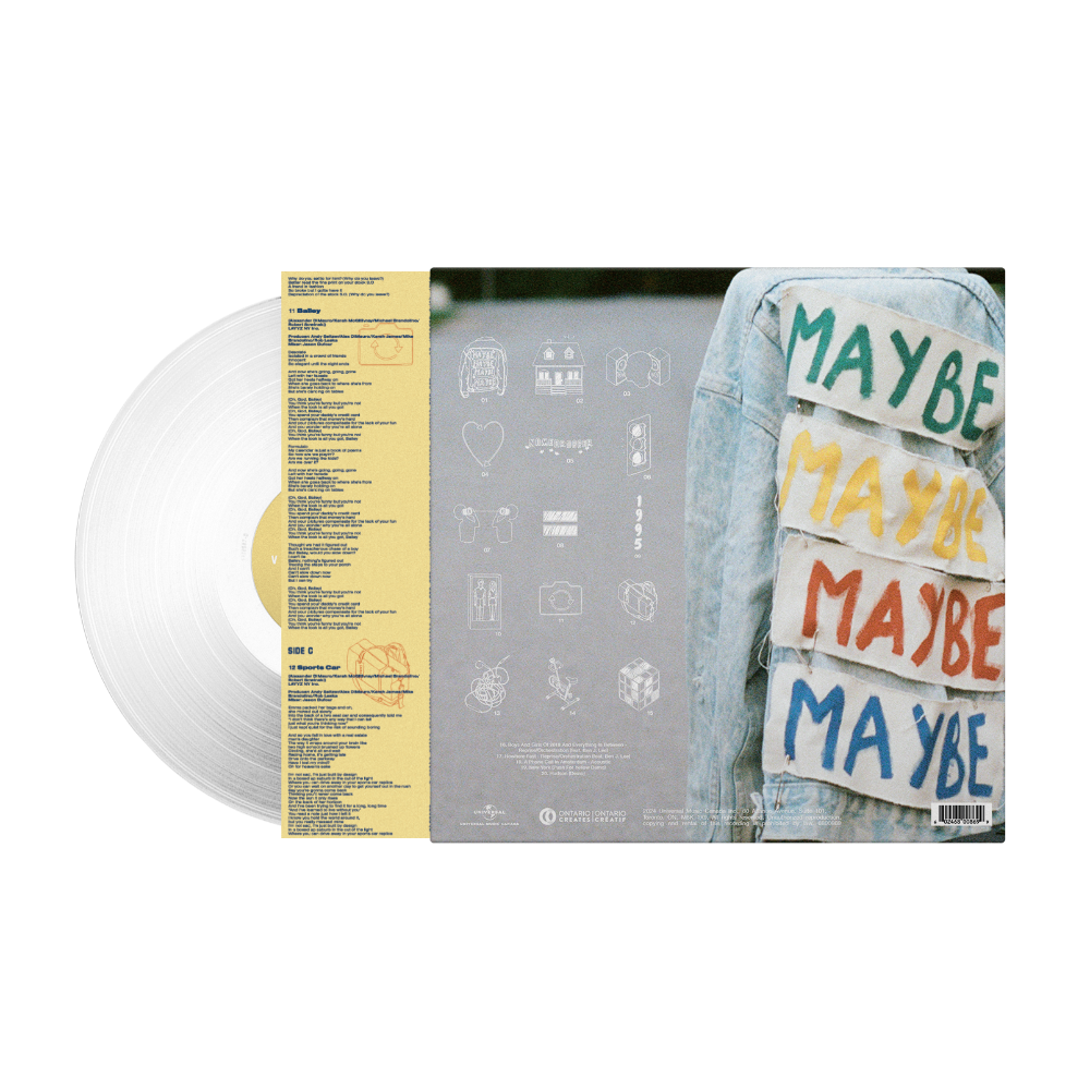 MAYBE (5 Year Anniversary Edition) Vinyl BACK