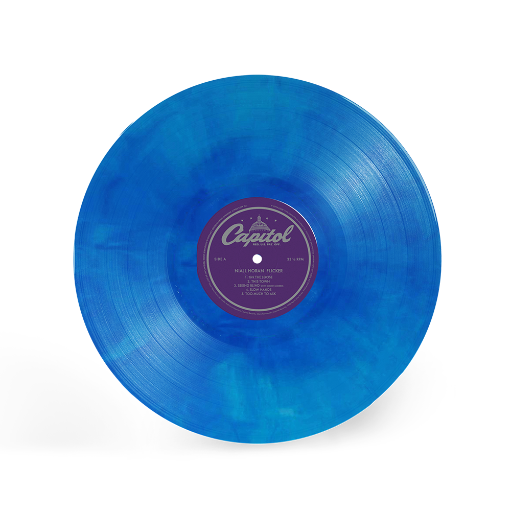 Flicker - Blue Swirl Vinyl Disc