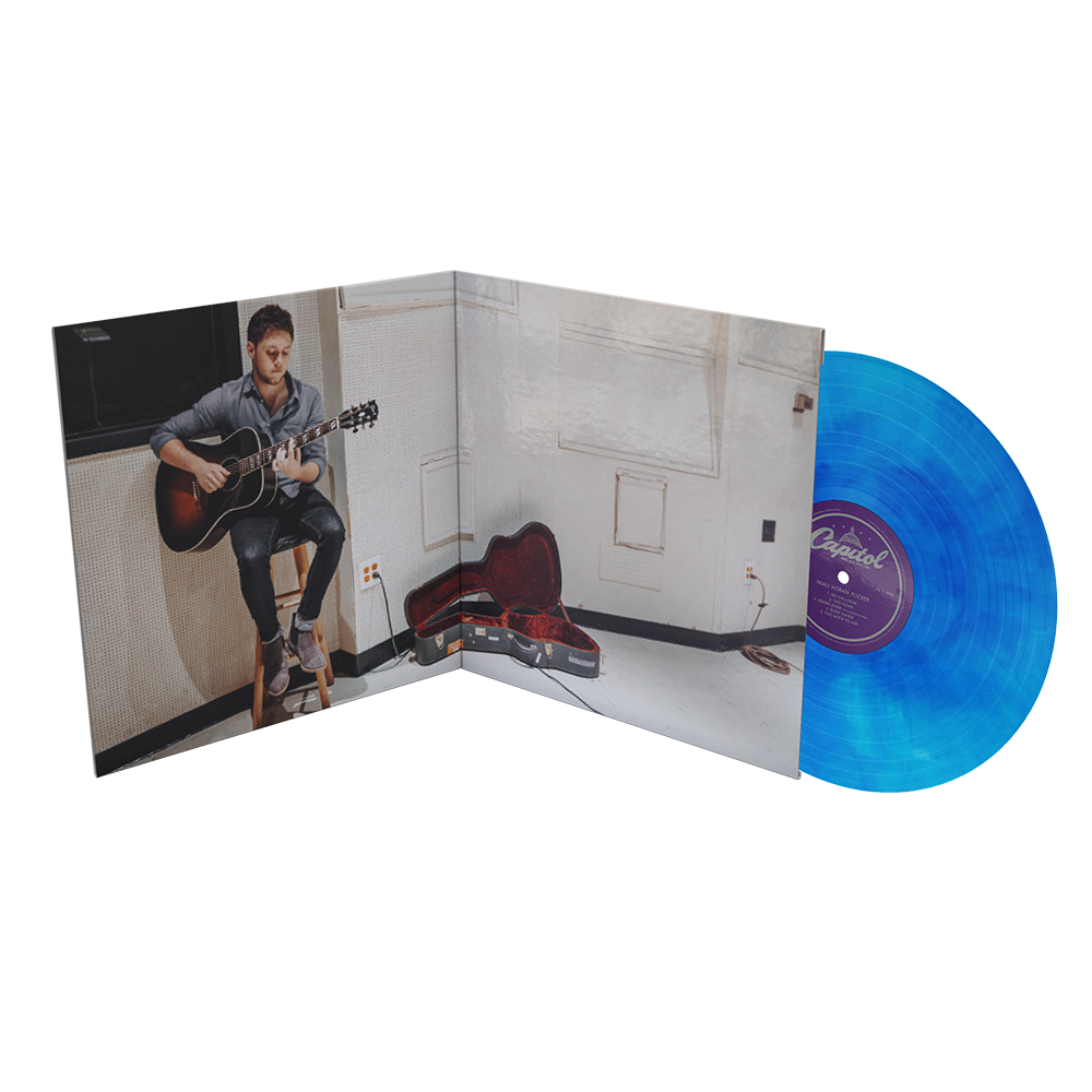 Flicker - Blue Swirl Vinyl Inside