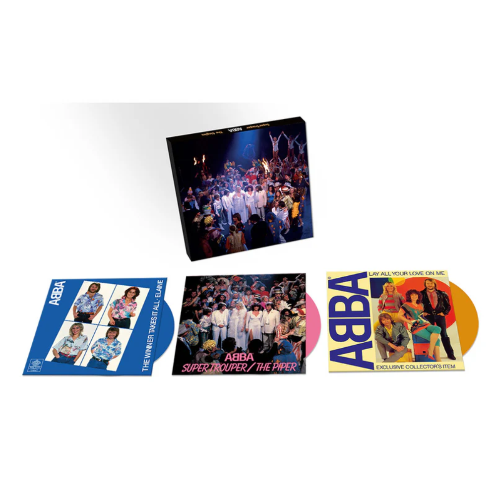 ABBA - SUPER TROUPER 7" Singles Box