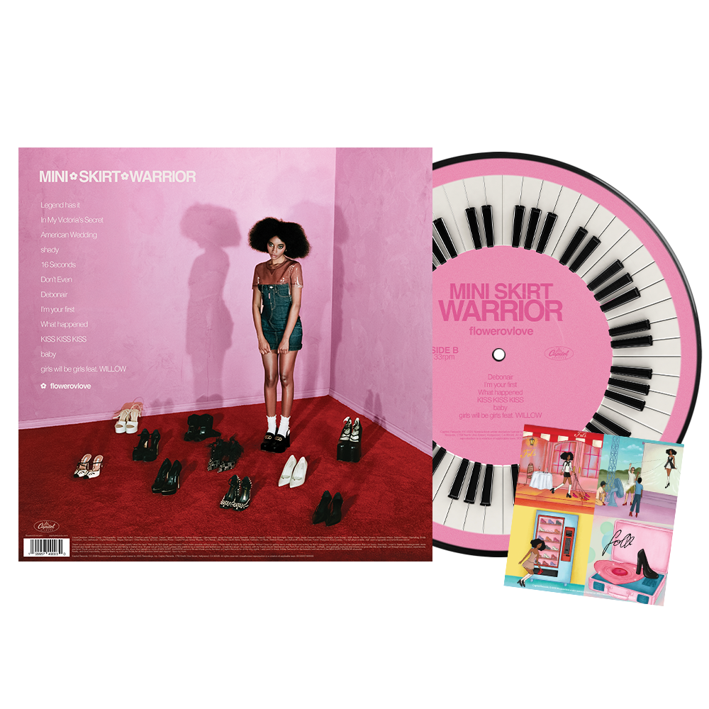 MINI SKIRT WARRIOR Picture Disc Signed LP