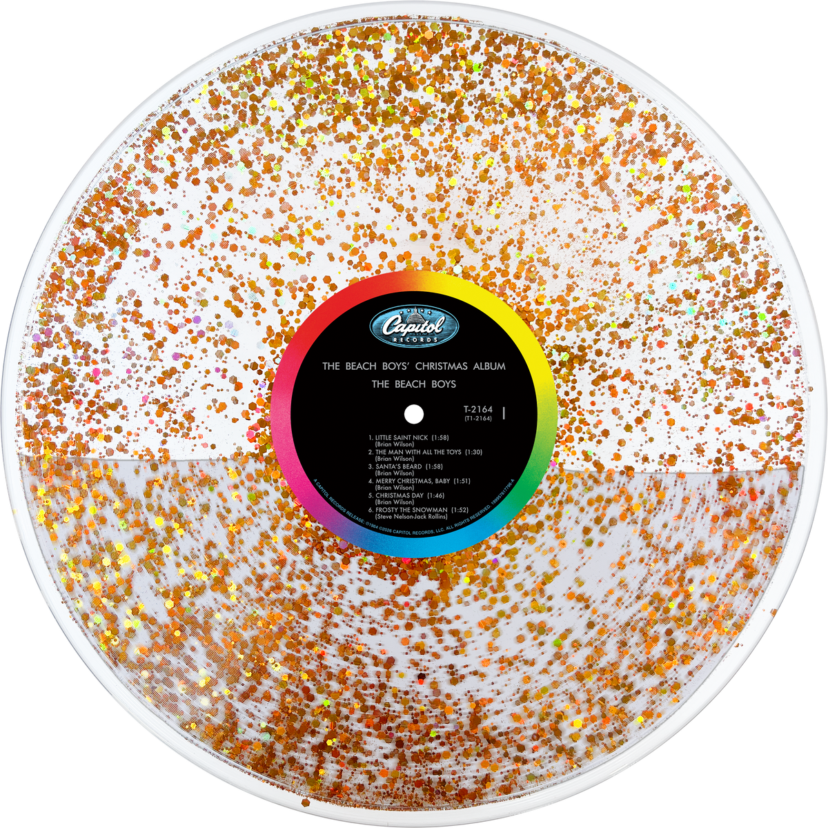 The Beach Boys - The Beach Boys' Christmas Album (Sparkling Holiday Liquid-Filled) 1LP Vinyl