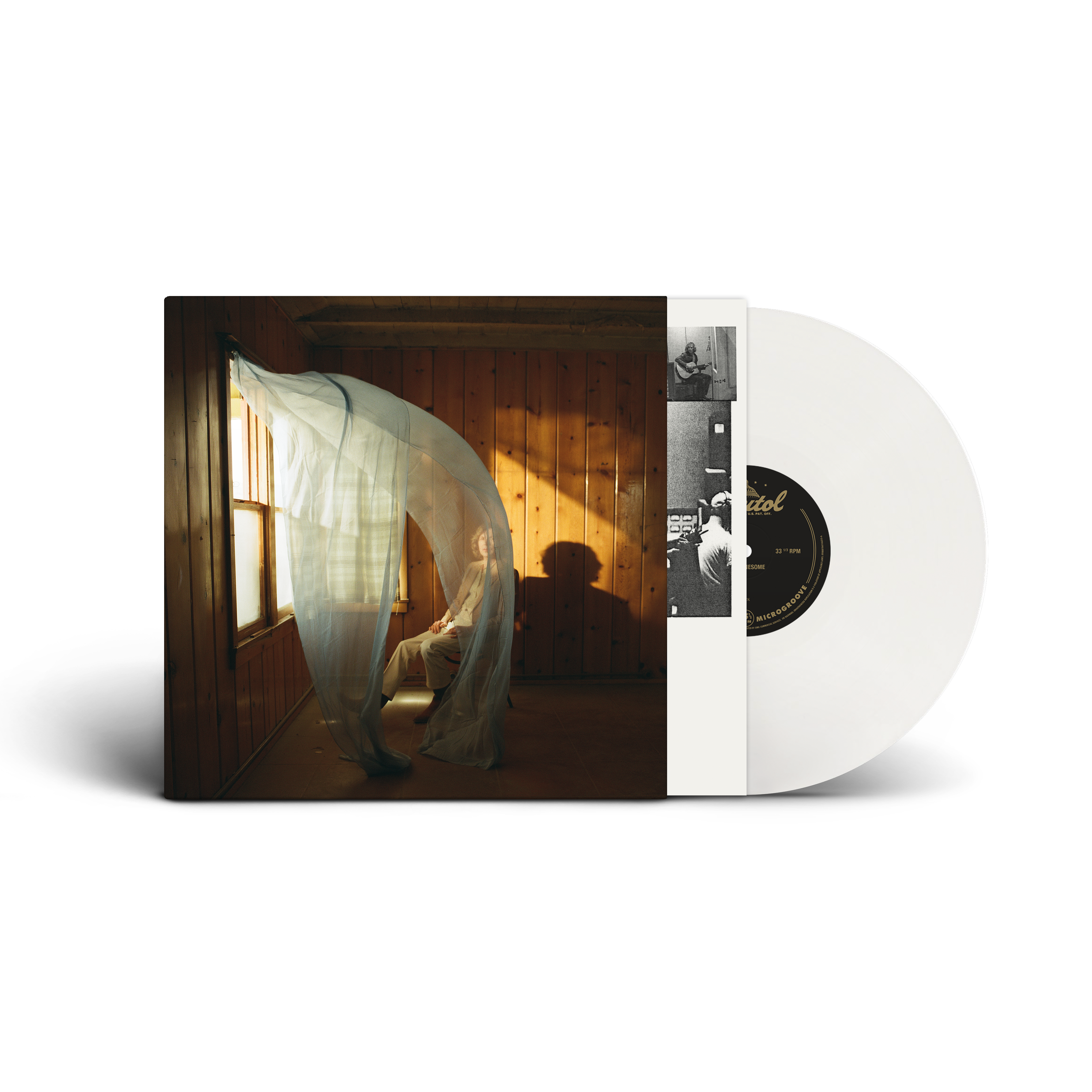 Ride Lonesome - Rain Cloud White LP