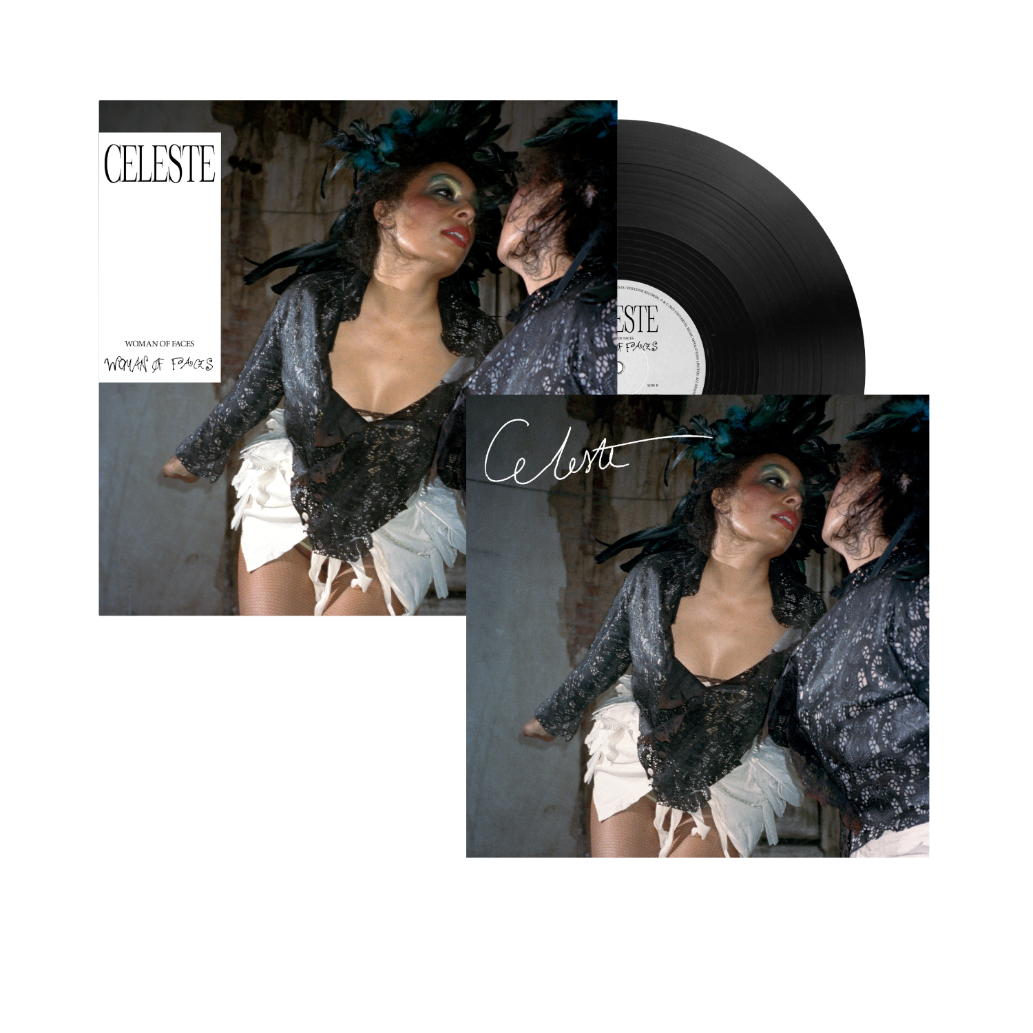 Woman Of Faces Standard Vinyl + Signed Art Card