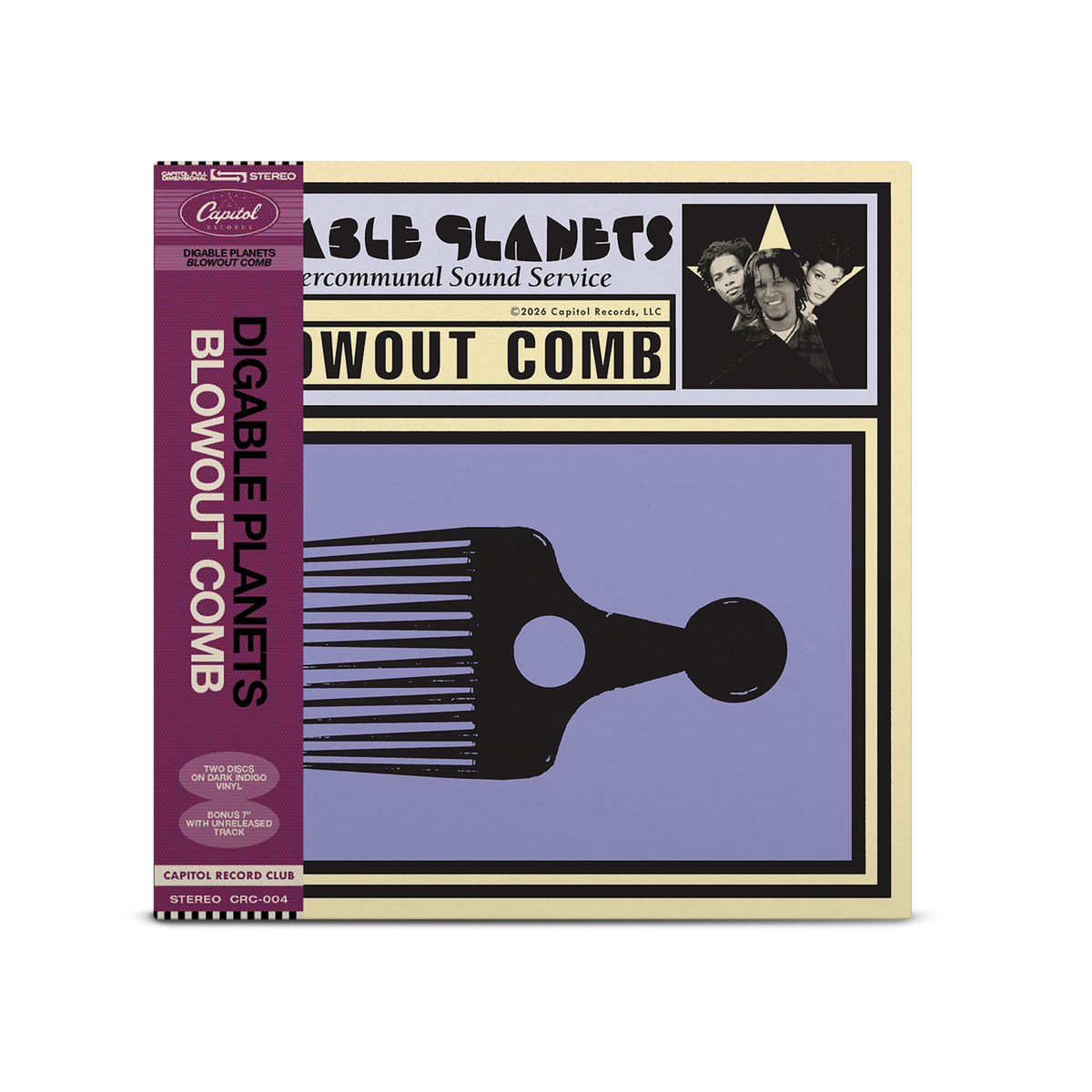Blowout Comb - Capitol Record Club Exclusive