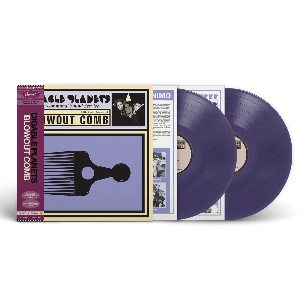 Blowout Comb - Capitol Record Club Exclusive