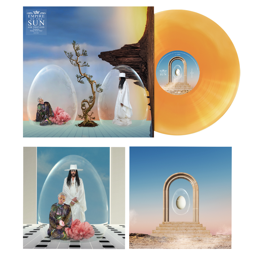 Ask That God Signed Exclusive Orange Swirl LP