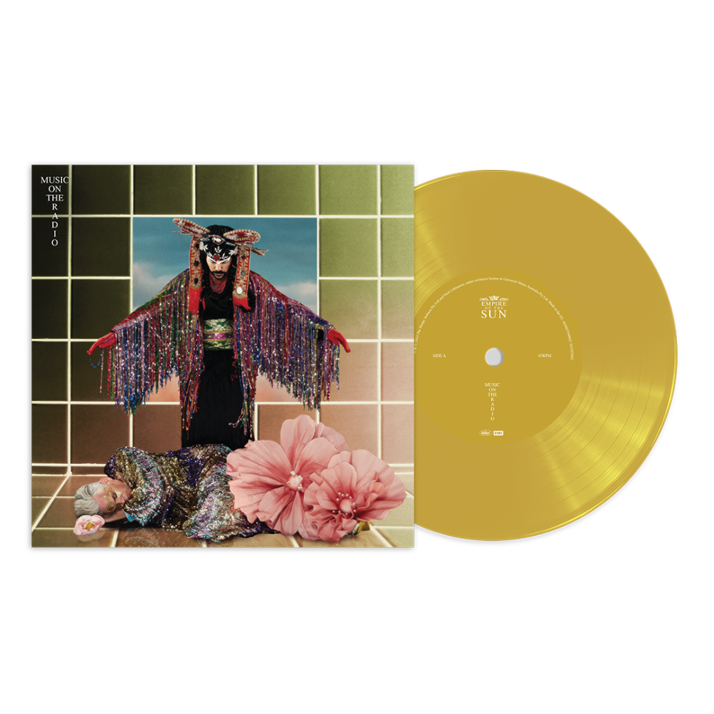 Music On The Radio (Exclusive Transparent Gold Metallic 7") Front