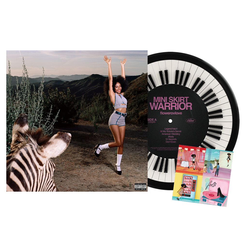 MINI SKIRT WARRIOR Picture Disc Signed LP