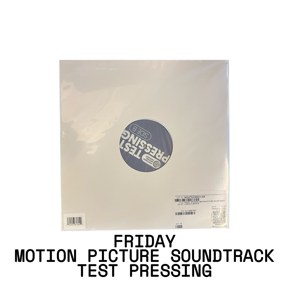 Friday Soundtrack Test Pressing