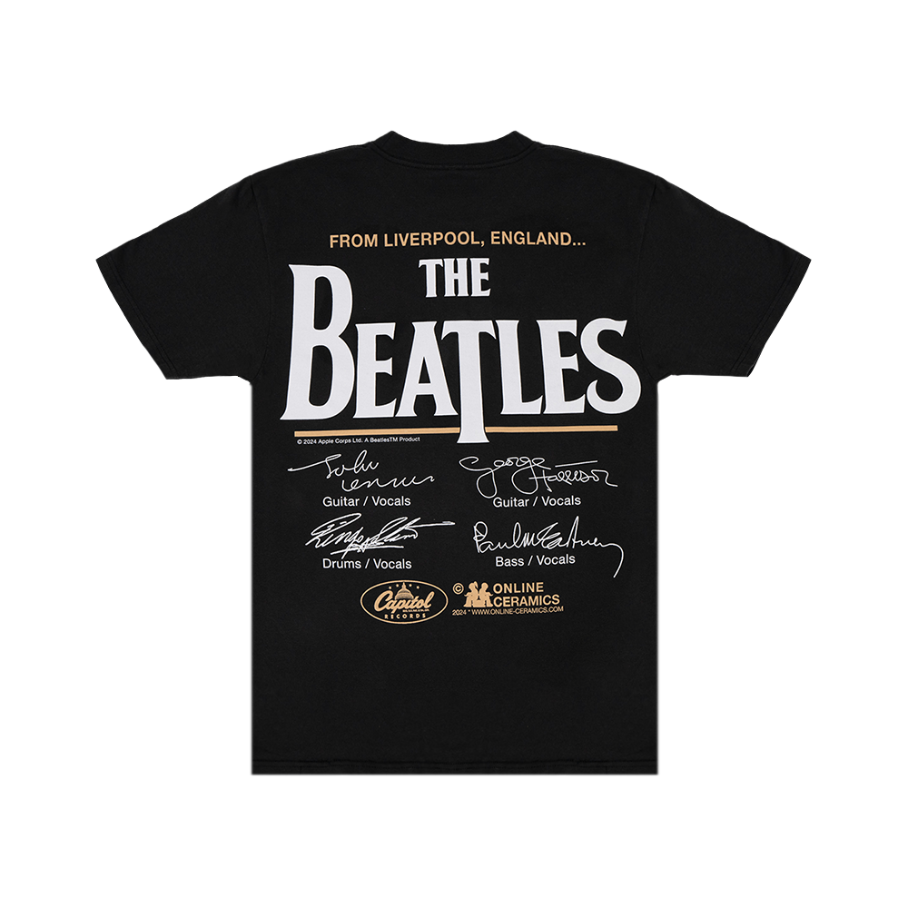 BEATLES PORTRAIT T-SHIRT back