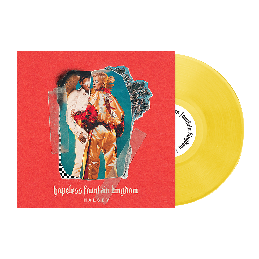 hopeless fountain kingdom - Solid Yellow Vinyl