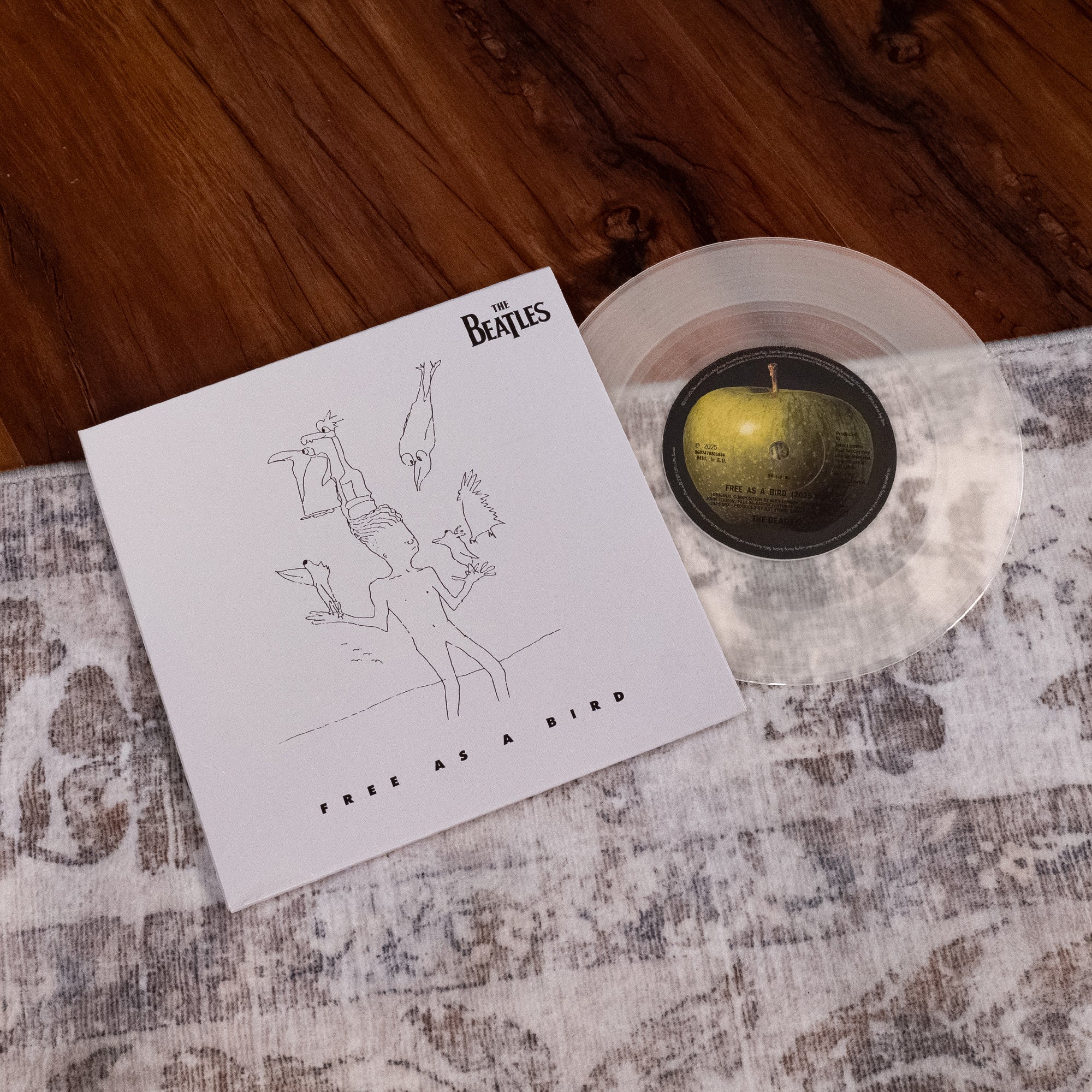 Beatles - Free as a Bird/Real Love 7" Front Lifestyle