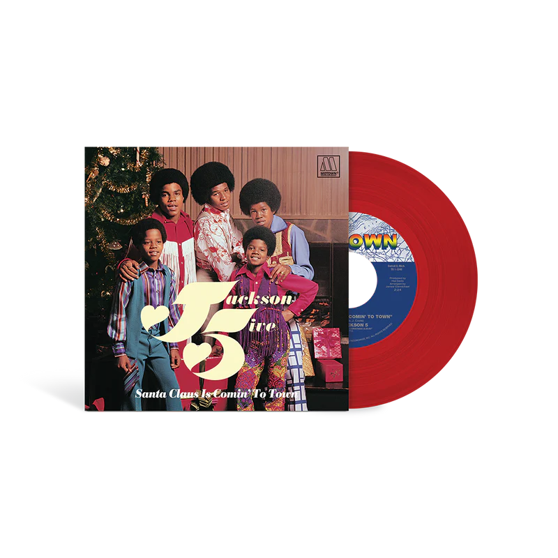 The Jackson 5 - Santa Claus Is Coming To Town (Apple Red) 7”