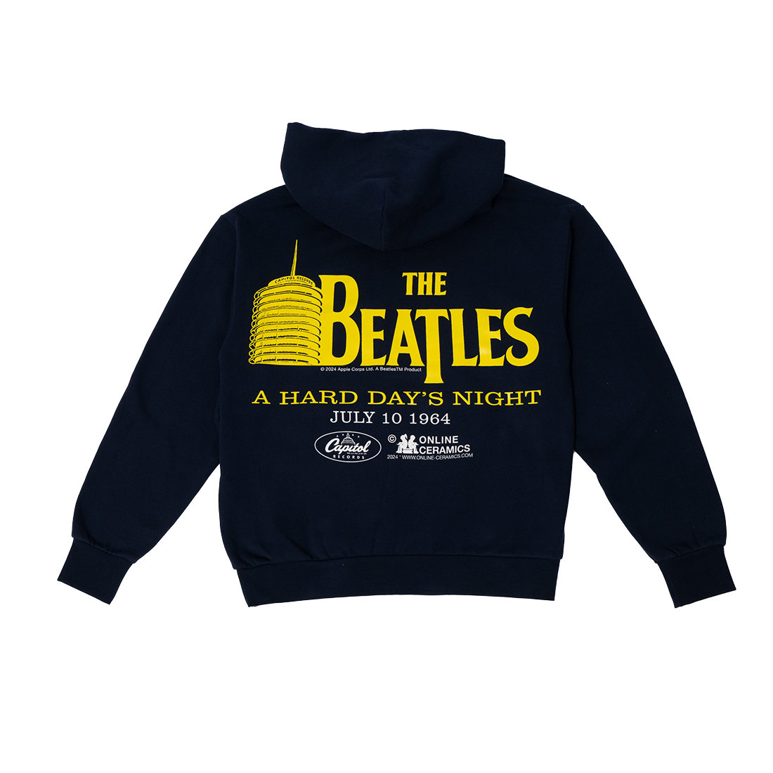 A HARD DAY'S NIGHT HOODIE back