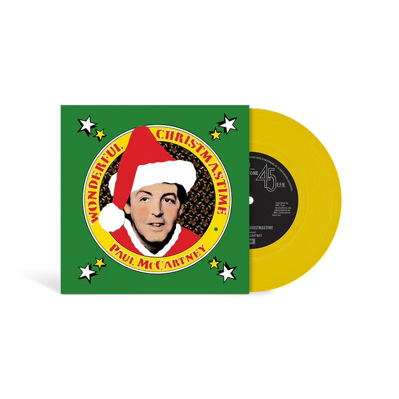 Paul McCartney - Wonderful Christmastime (Canary Yellow) 7”