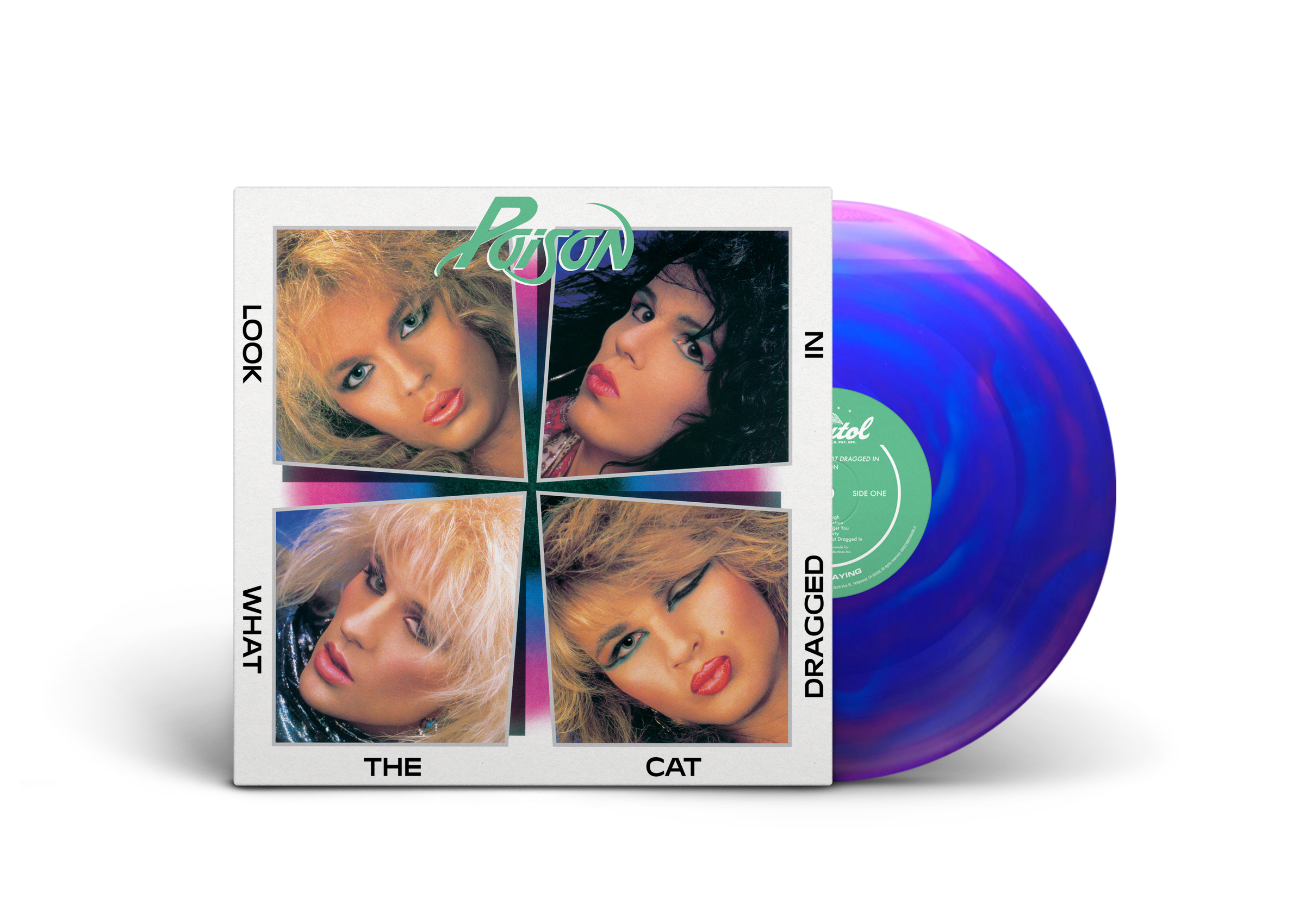 Poison - Look What The Cat Dragged In LP - Capitol Store Poison - Look What The Cat Dragged In LP - Capitol Store