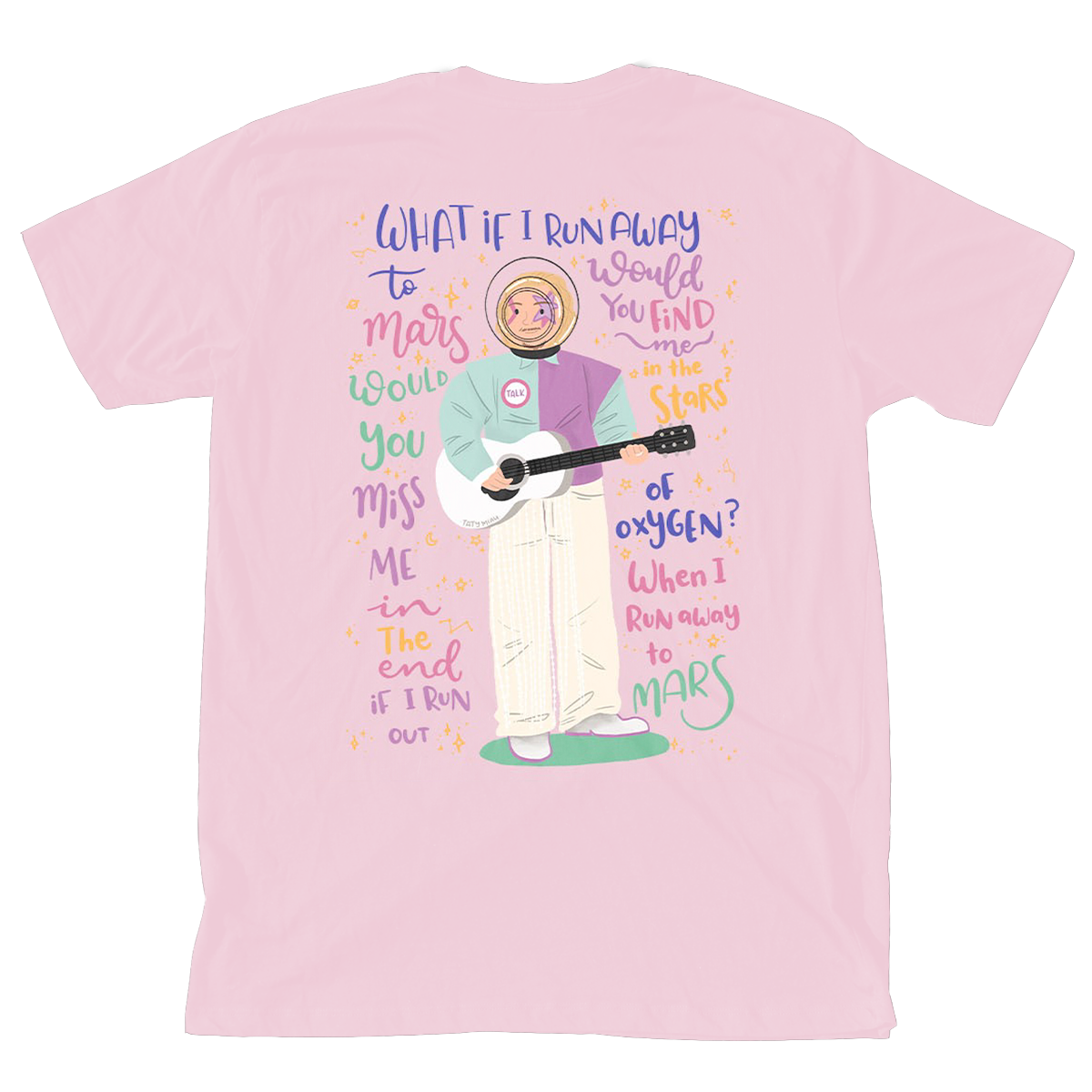 T-shirt Talk Talk – Today – Bianca – Unisex – SOLS REGENT - Foto 5