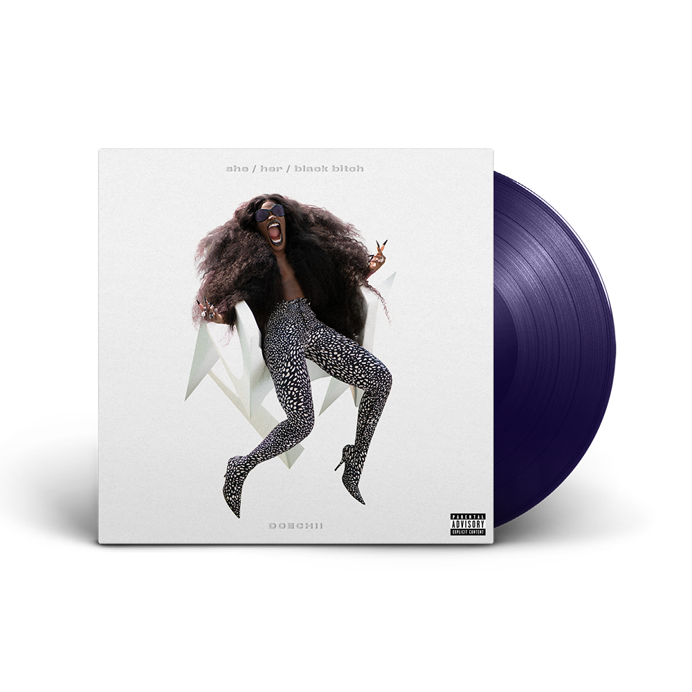 SHE/HER/BLACKBITCH Dark Indigo 12" Vinyl
