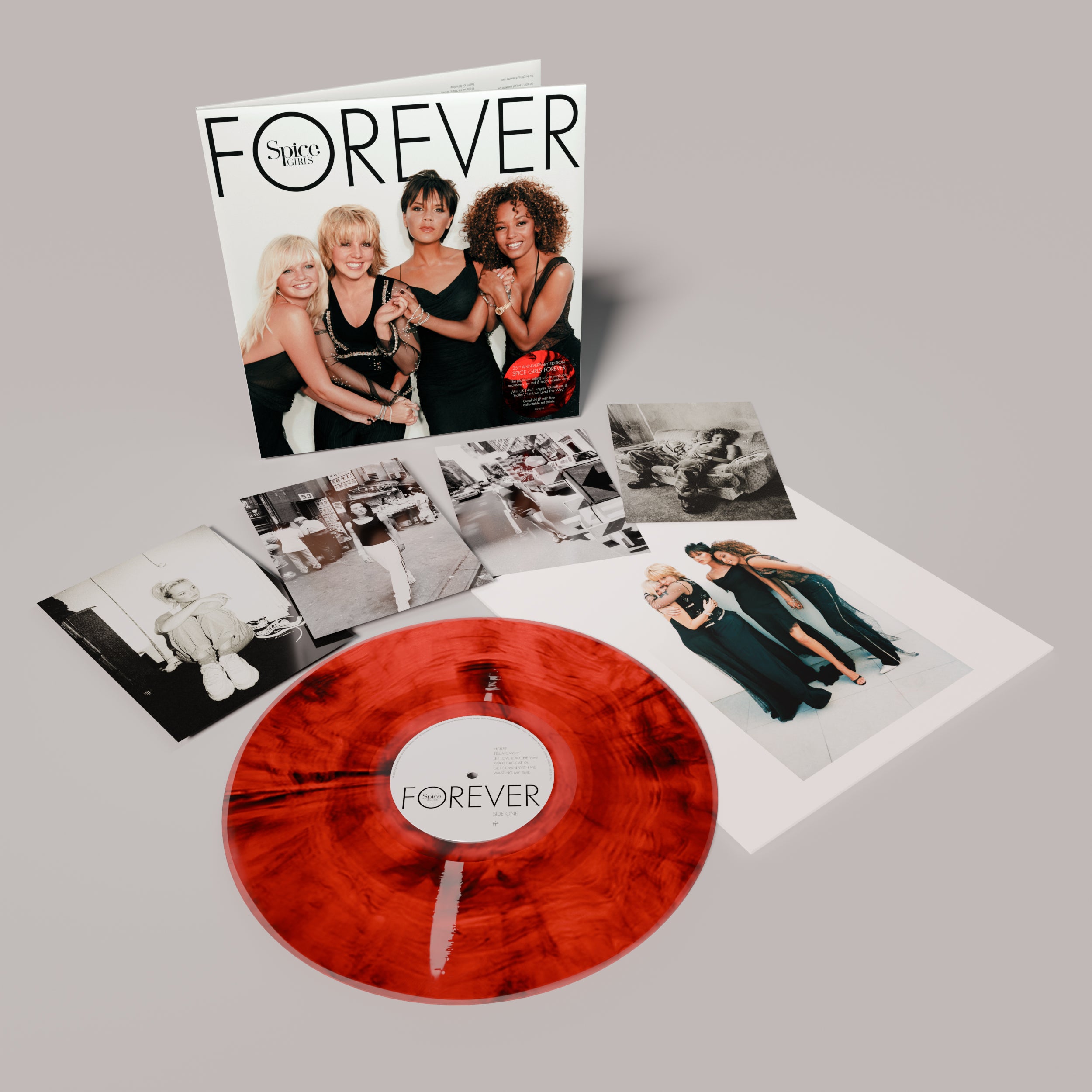 Spice Girls - Forever25: Red & Black Marble Vinyl