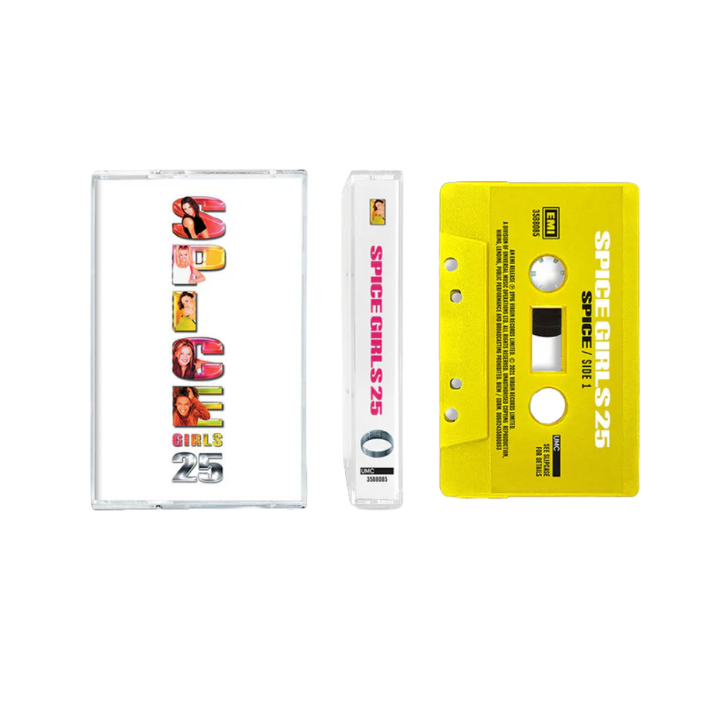 SPICE GIRLS - SPICE Cassette (Sporty Yellow)