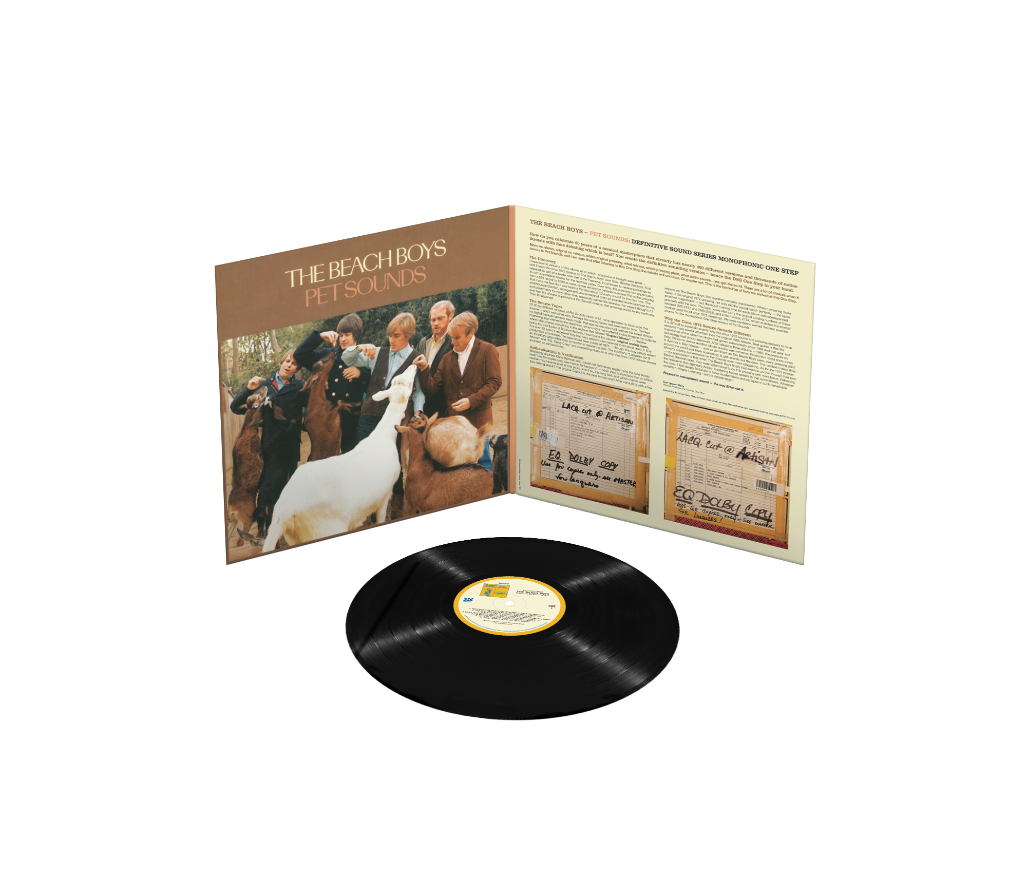 The Beach Boys - Pet Sounds (Definitive Sound Series Audiophile Edition) LP Inner Gatefold