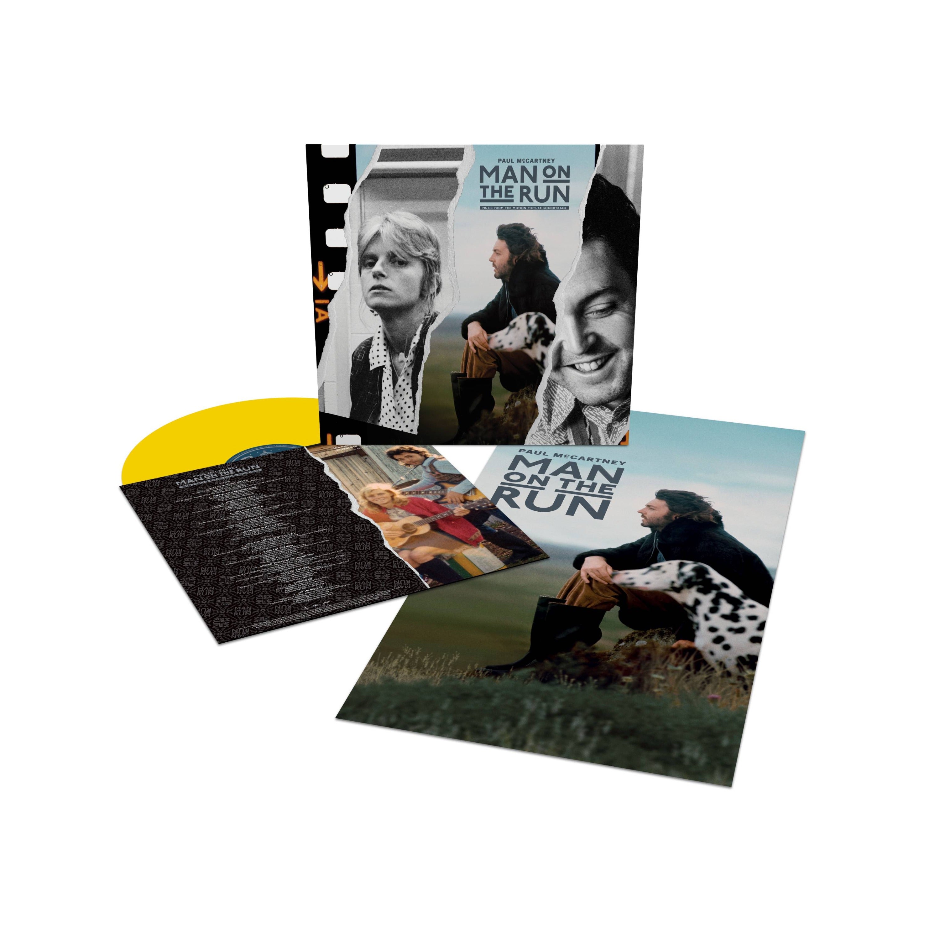Paul McCartney and Wings - Man On The Run 1LP Color (Third Man - Yellow)