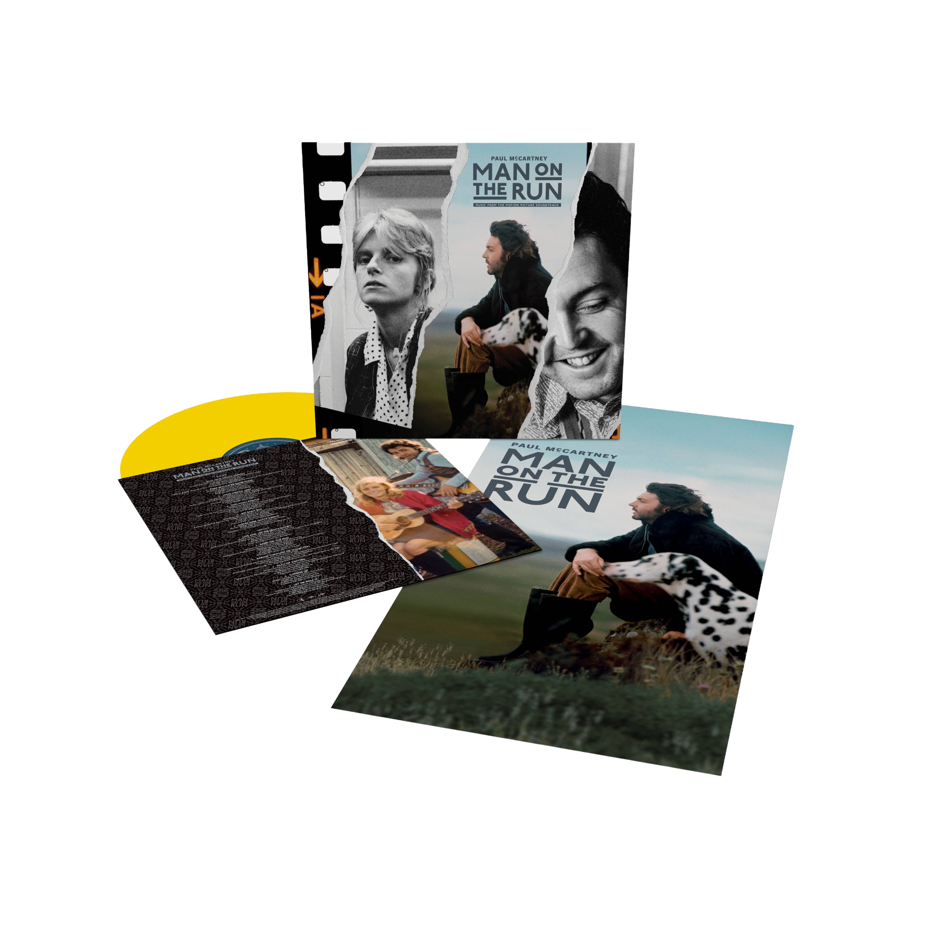 Paul McCartney and Wings - Man On The Run 1LP Color (Third Man - Yellow)