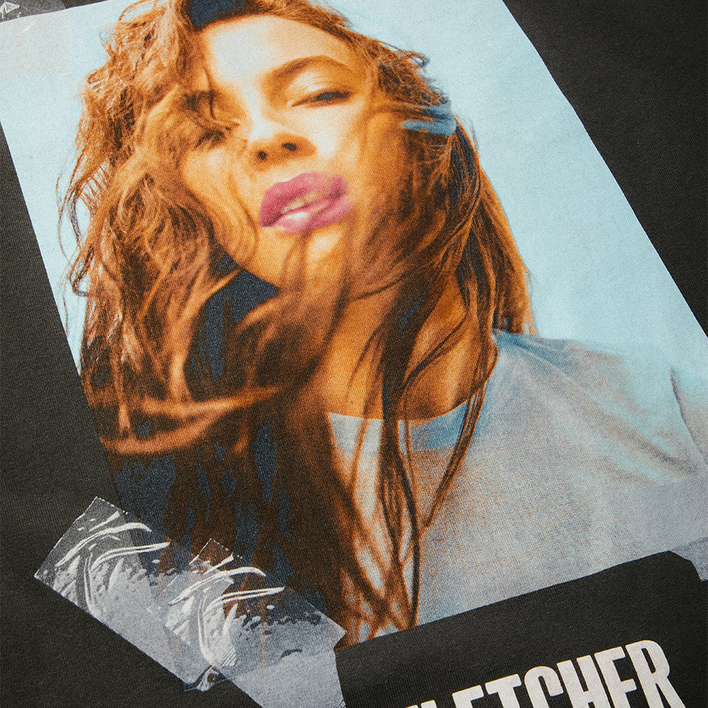 In Search Of The Antidote Tracklist Tee front detail