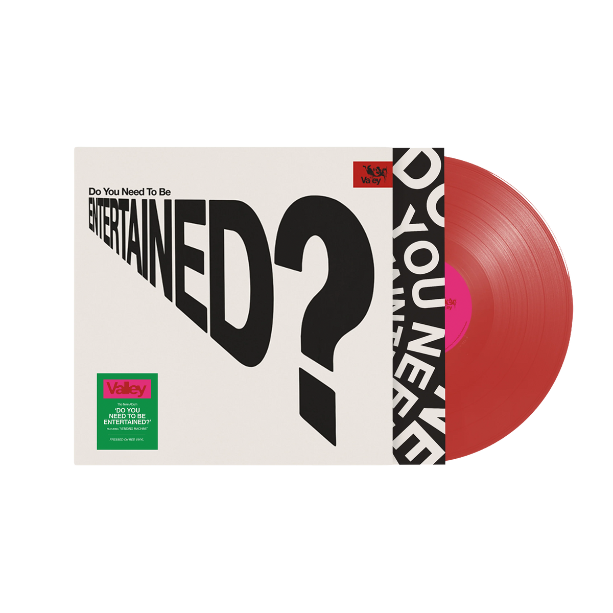 Media: DO YOU NEED TO BE ENTERTAINED? Exclusive Vinyl (Signed) 