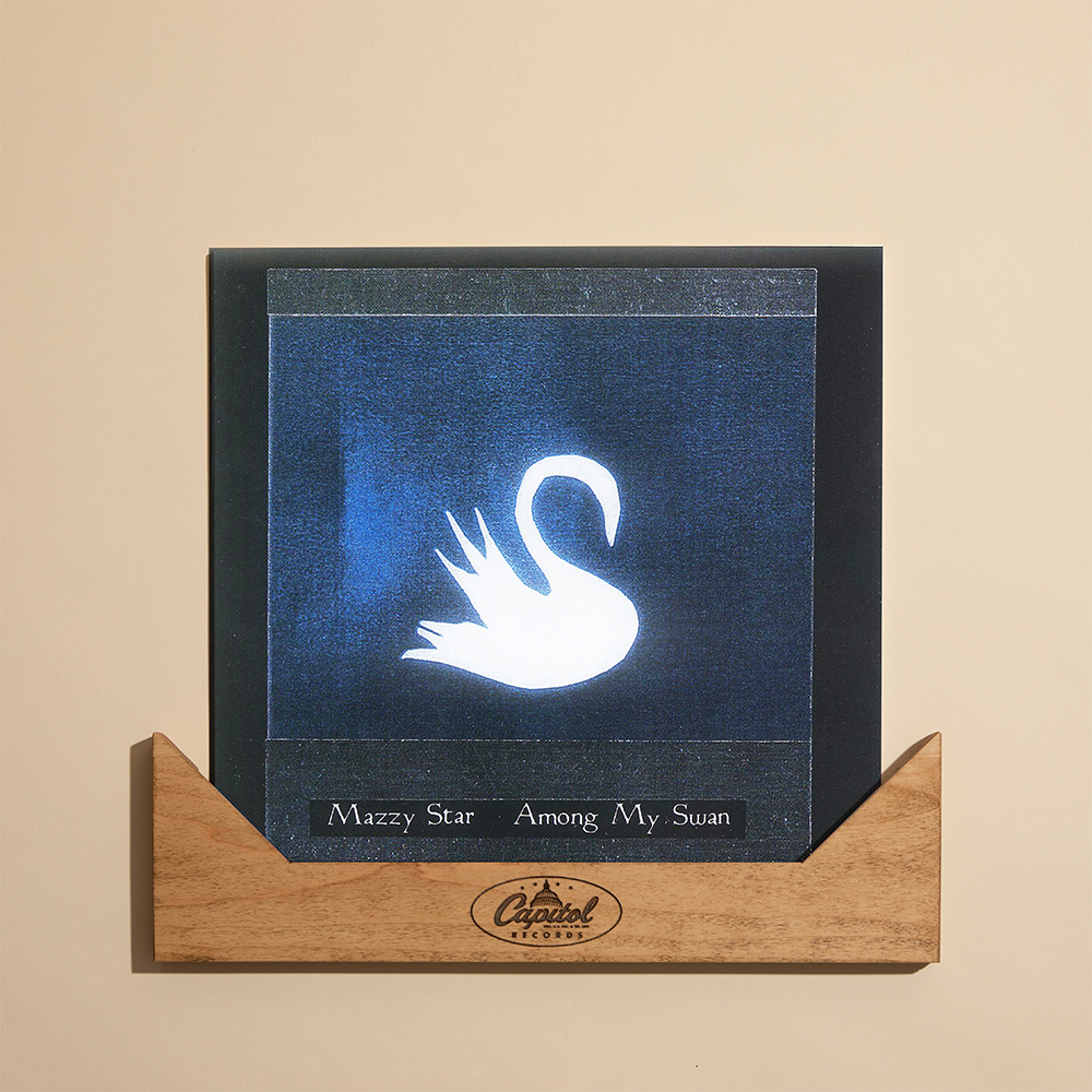 Capitol x WickerWoodWorks - Vinyl Record Display Wall Hanger