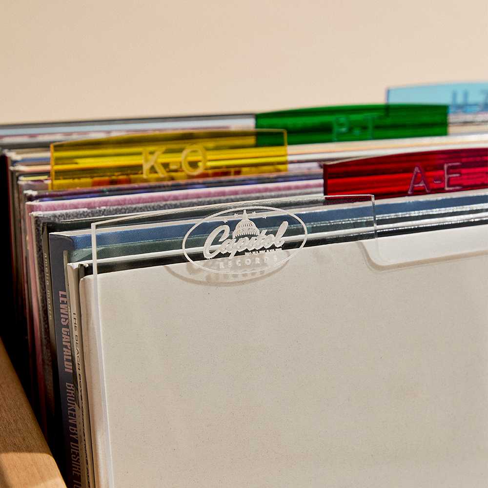 Capitol x WickerWoodWorks - Acrylic Vinyl Dividers (Set of 6)