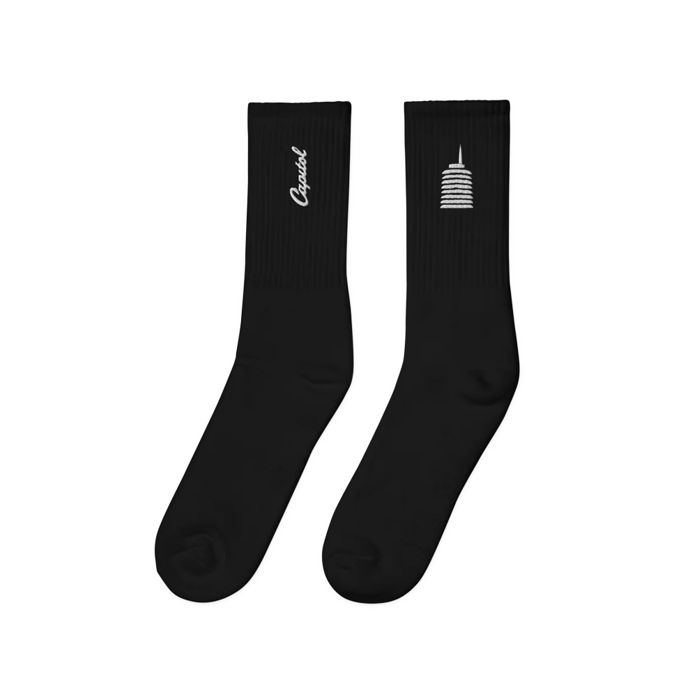 Embroidered Logo Socks