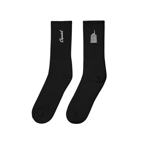 Embroidered Logo Socks