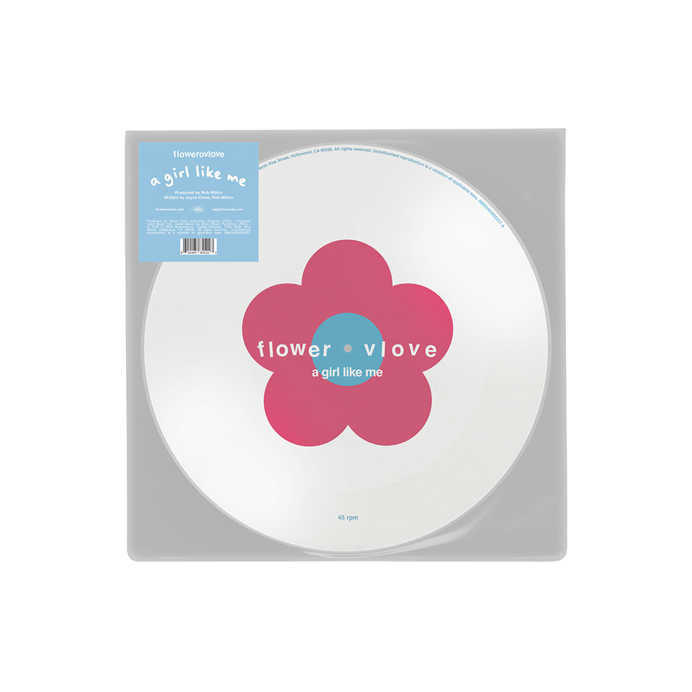 flowerovlove - a girl like me 7" Picture Disc