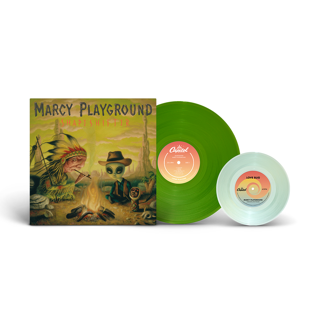 Shapeshifter Emerald Green Vinyl + Coke Bottle Clear 7"