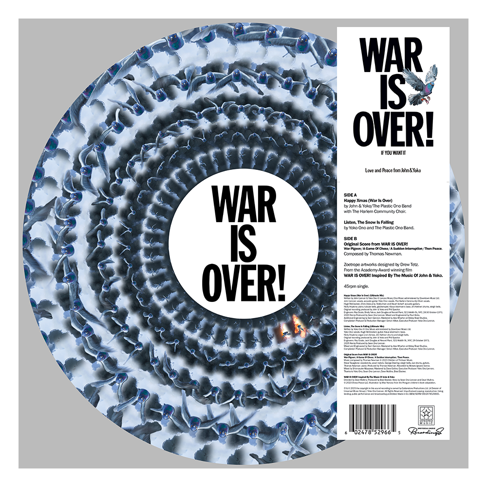John Lennon & Yoko Ono - WAR IS OVER! Inspired By The Music Of John & Yoko - Zoetrope Vinyl
